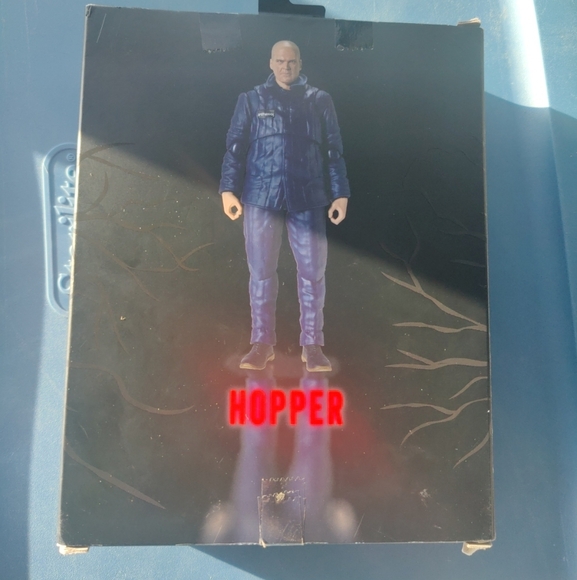 Sealed Stranger Things Void Series Hopper Figure 2021 Bandai Netflix SHELF WEAR - Picture 4 of 4